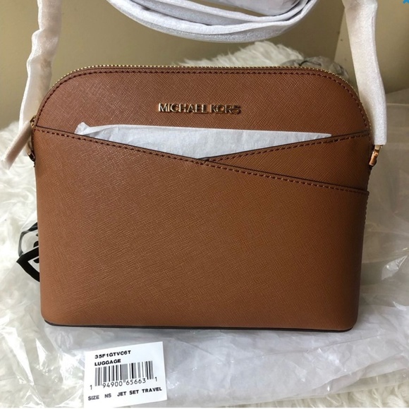 **SALE** MICHAEL KORS - **100% AUTHENTIC**  JET SET Dome Bag - Picture 1 of 3